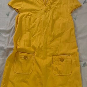 Talbots yellow dress. Perfect for office, church dress in summer